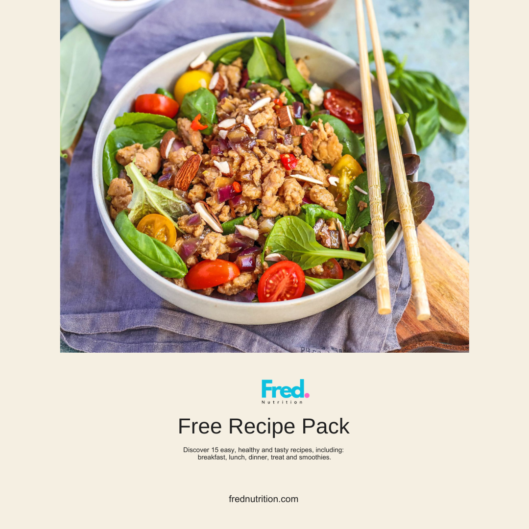 front of recipe pack
